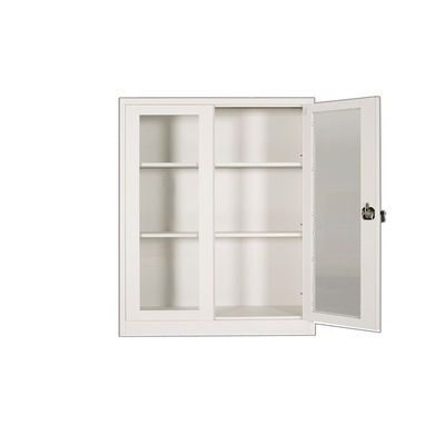 Waterproof Fireproof Glass Door Filing Cabinet Knock Down Office Steel