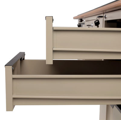 Furniture MDF Wooden Office Desk For Computer Or Financial Department