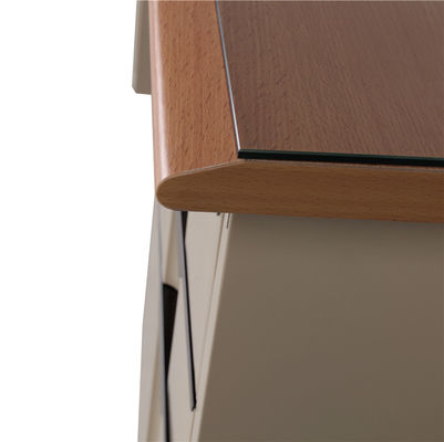 Furniture MDF Wooden Office Desk For Computer Or Financial Department