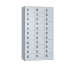 Steel Furniture Office Vertical 33 Doors Metal Lockers Fireproof Storage Lockers